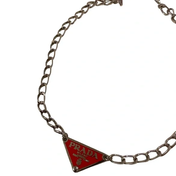 Prada Jewelry Reworked Prada Necklace Poshmark